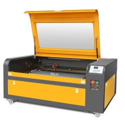 Ploter laserowy CO2 100W 90×60 cm – grawerka laserowa do cięcia drewna, akrylu, sklejki